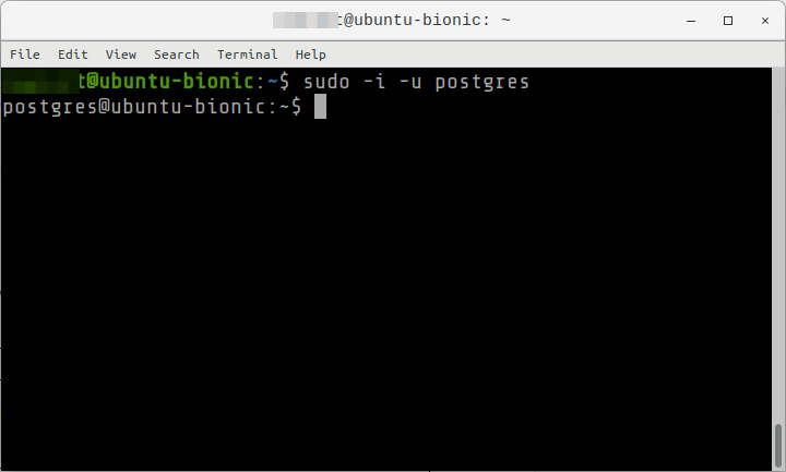configure postgresql ubuntu server
