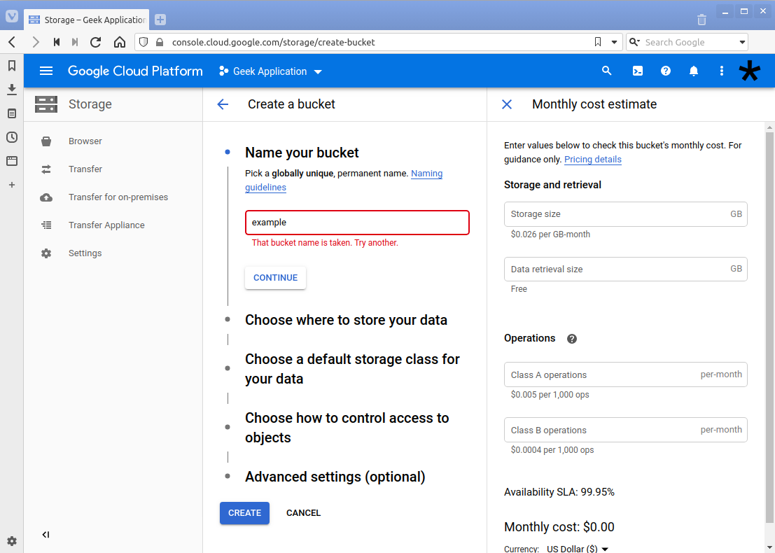 GCP Cloud Storage How To Create A Bucket And Upload Objects aster.cloud