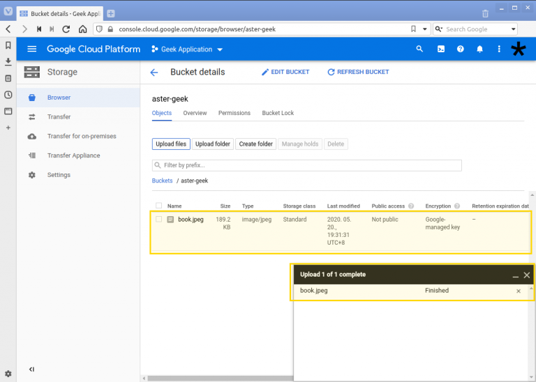 GCP Cloud Storage How To Create A Bucket And Upload Objects aster.cloud