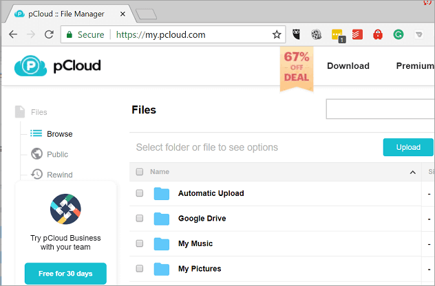 Top 10 Best Free Online Cloud Storage Providers In Aster Cloud