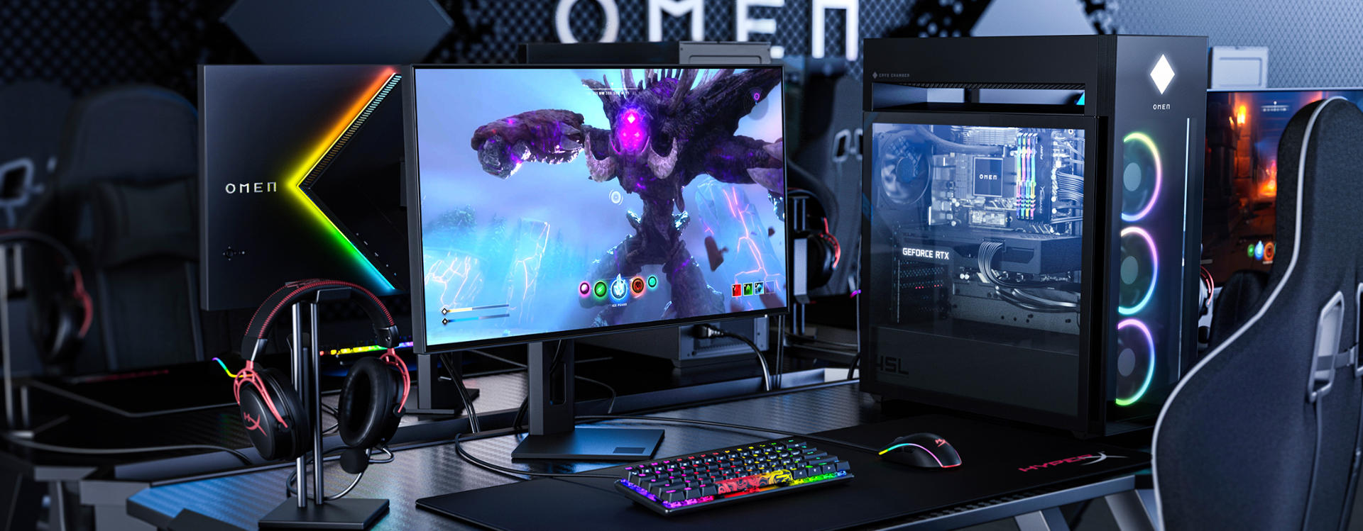 Écran gamer OMEN 27u - 27 4K UHD - AMD Freesync™ Premium Pro - HP