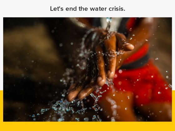 Water Crisis | Solution | Charity Water | Raindrop Cradle