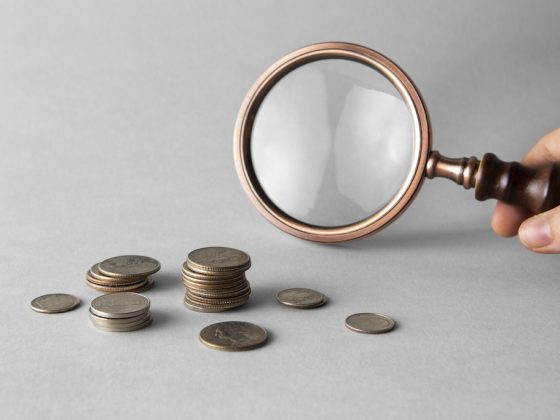 close-up-coins-table