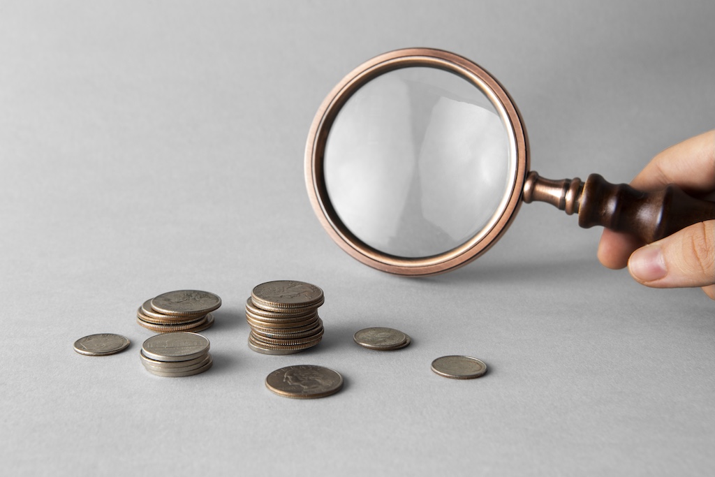 close-up-coins-table